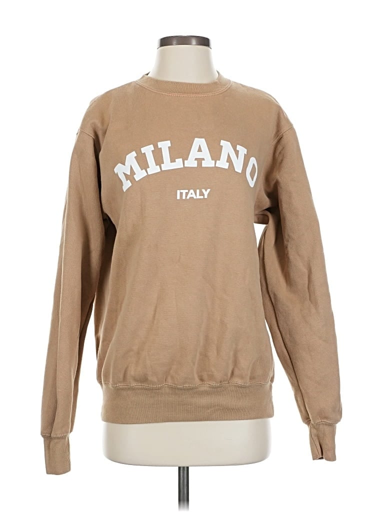 Pre-owned Departure Sweatshirt In Brown