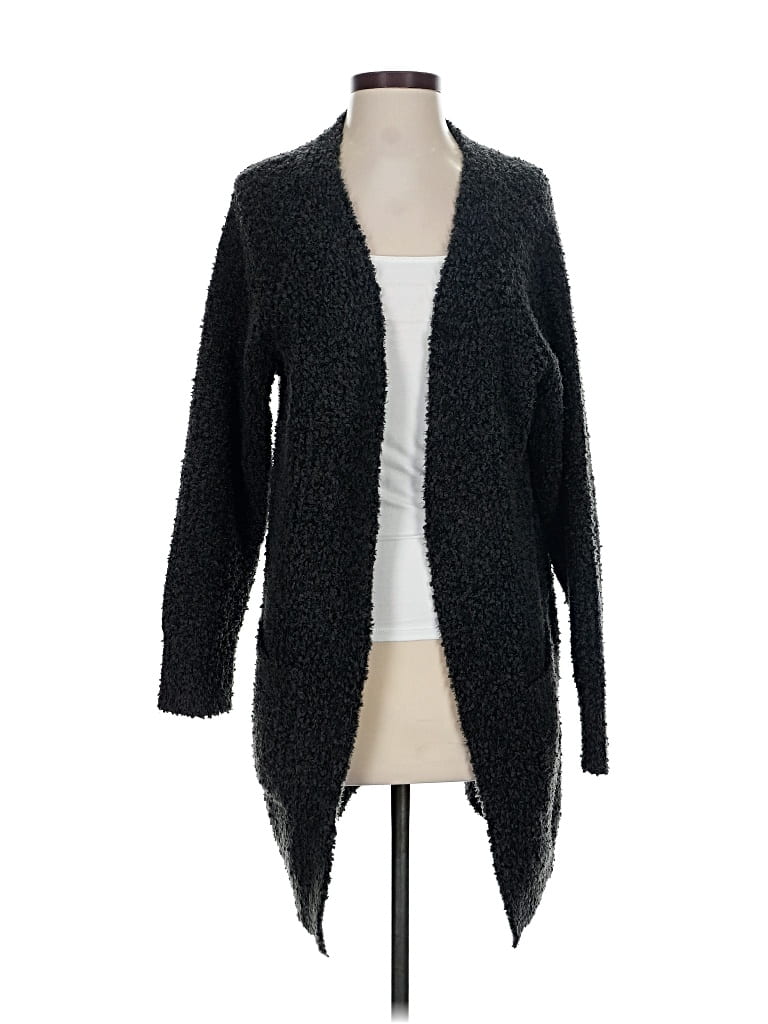 Pre-owned Evereve Cardigan Sweater In Green