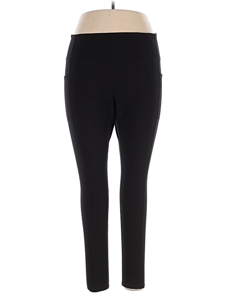 Pre-owned Gaiam Active Pants In Black