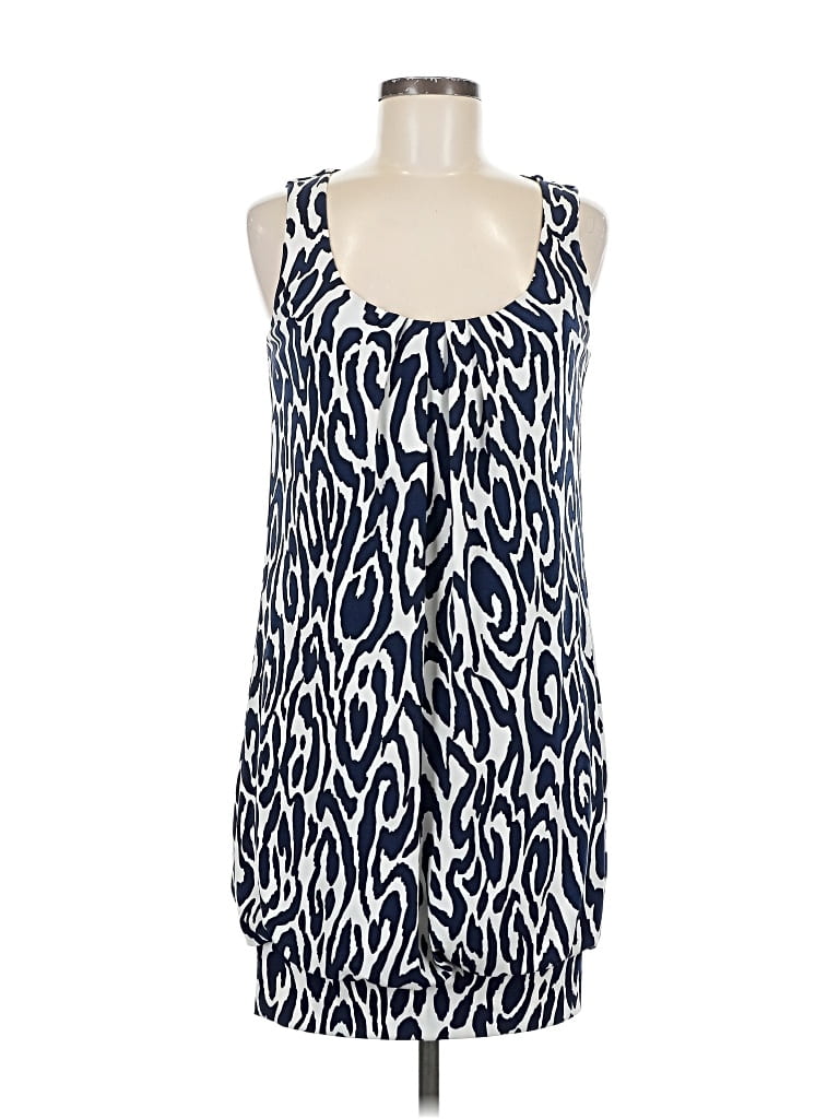 Pre-owned Inc International Concepts Casual Dress In Blue