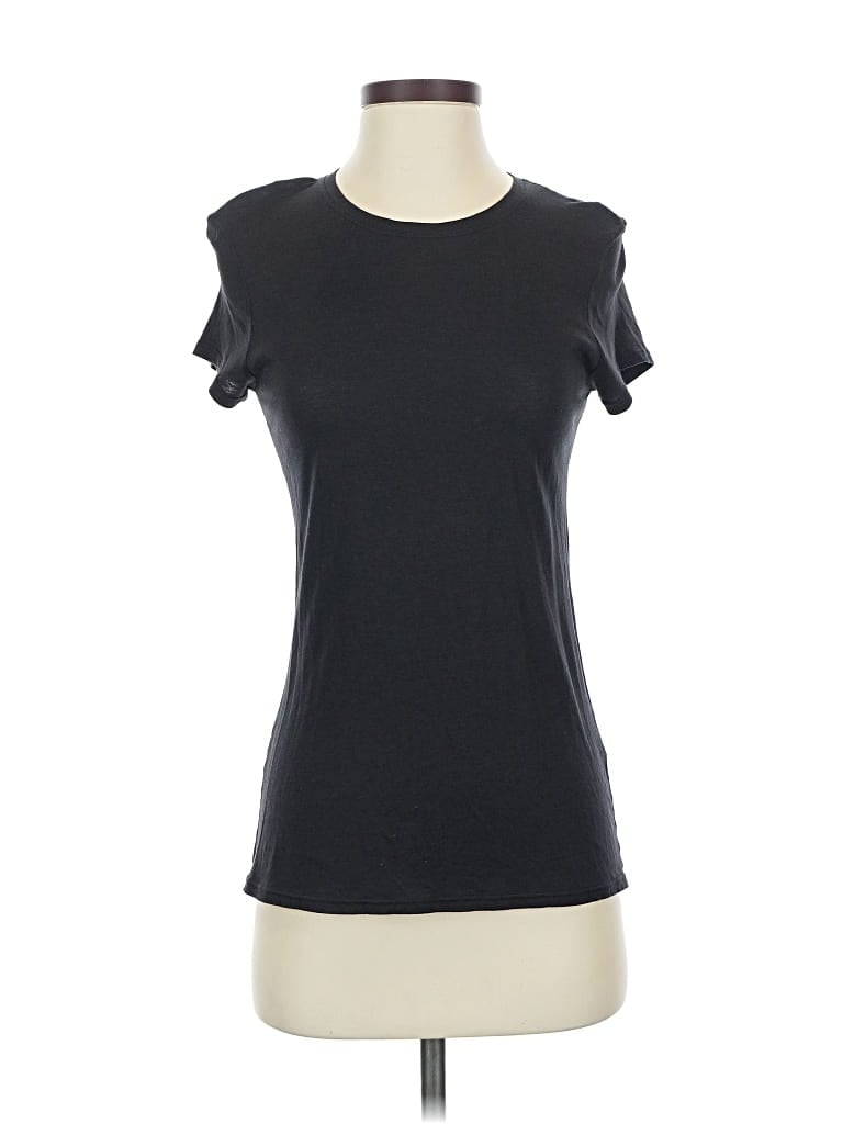 Pre-owned Vince Short Sleeve T-shirt In Black