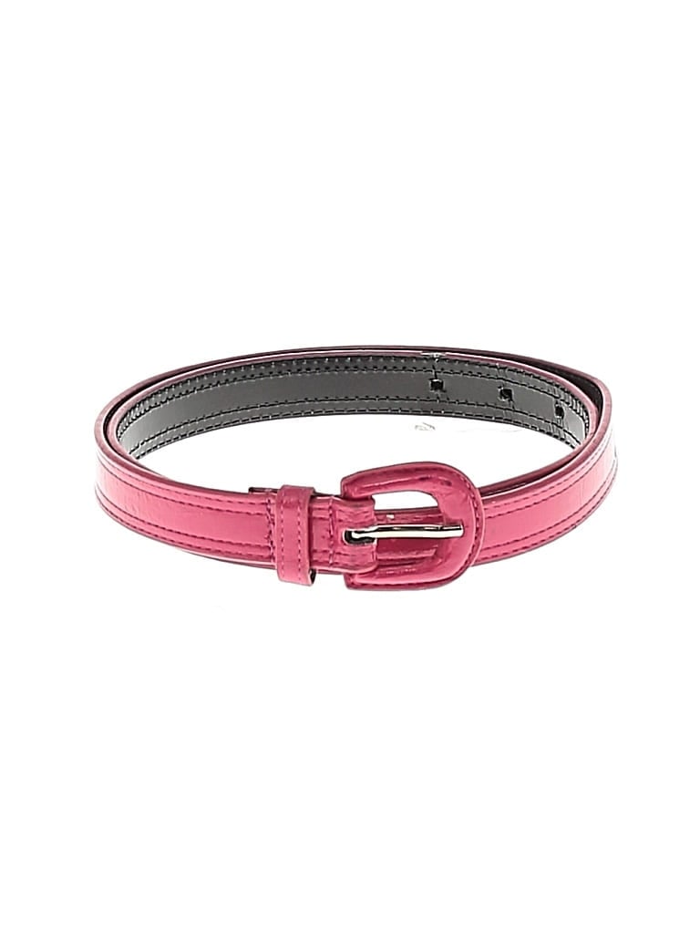 Pre-owned Unbranded Leather Belt In Pink