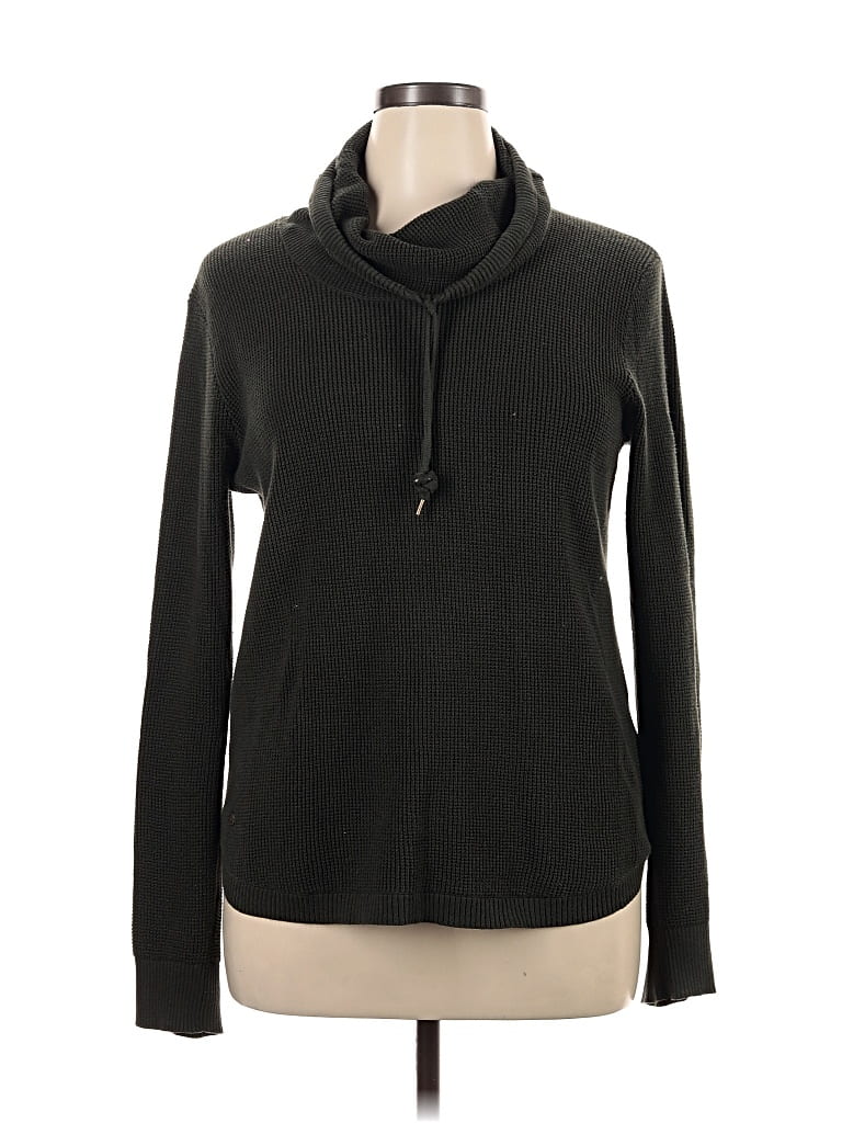 Pre-owned Polo Ralph Lauren Turtleneck Sweater In Black