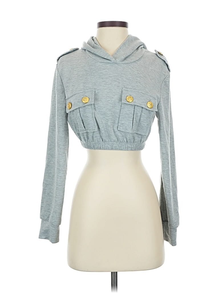 Pre-owned Unbranded Cardigan Sweater In Blue