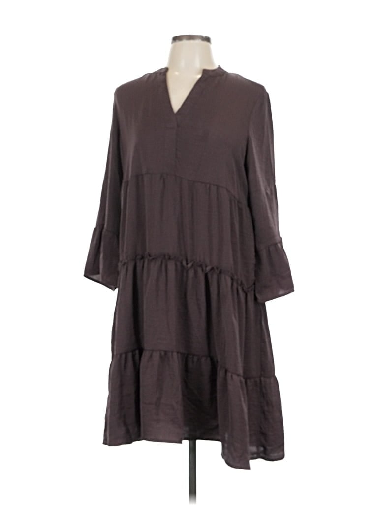 Pre-owned Vero Moda Casual Dress In Brown
