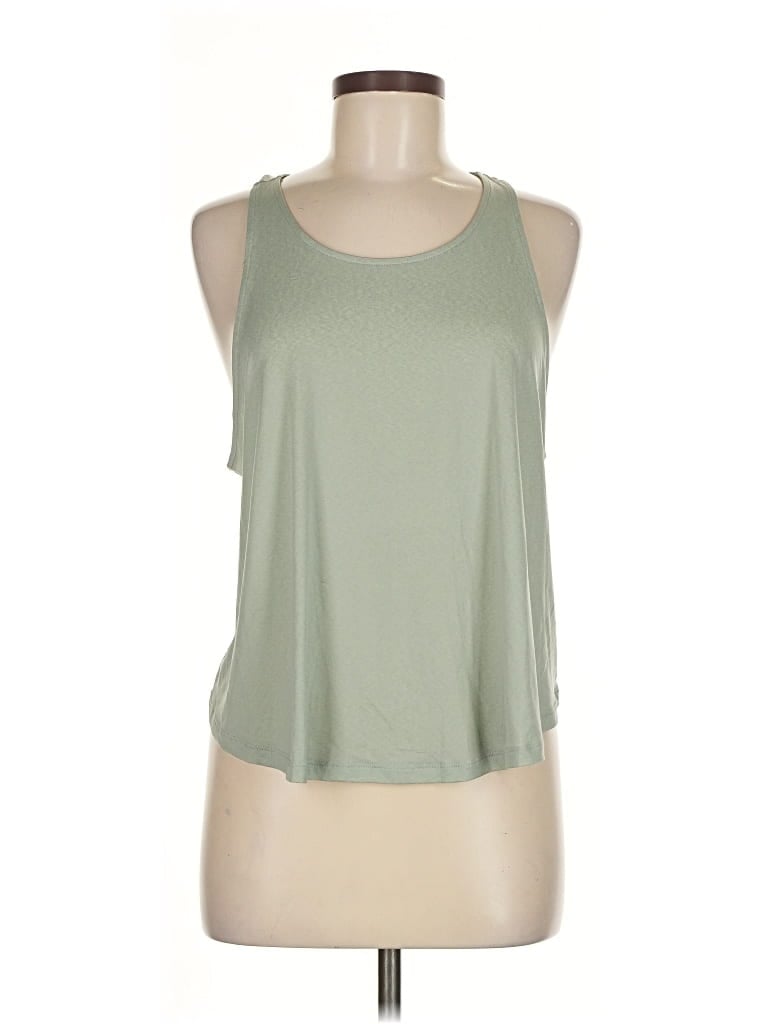 Pre-owned Lululemon Athletica Active Tank Top In Green
