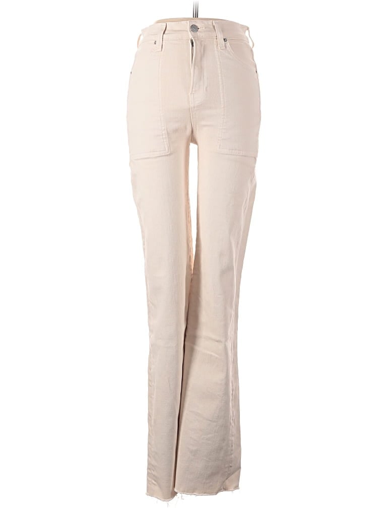 Pre-owned Veronica Beard Jeans Jeans In White