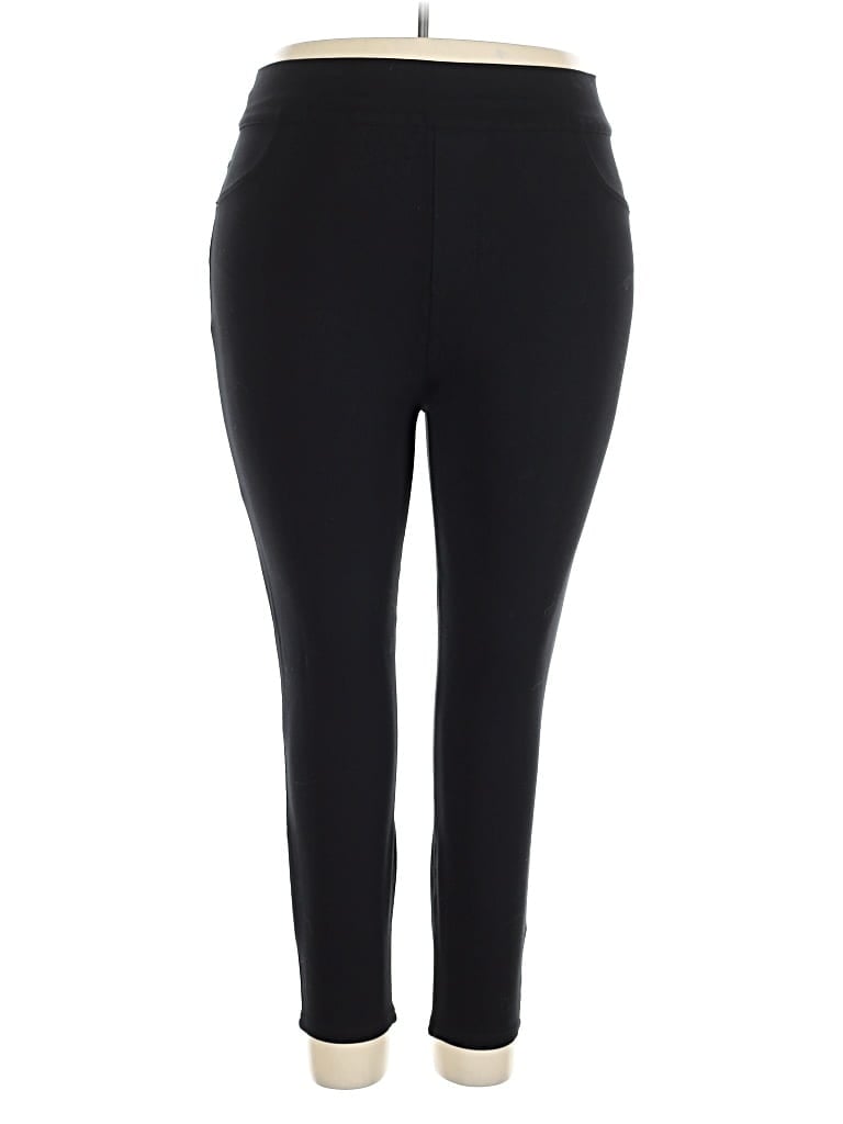 Pre-owned Spanx Active Pants In Black