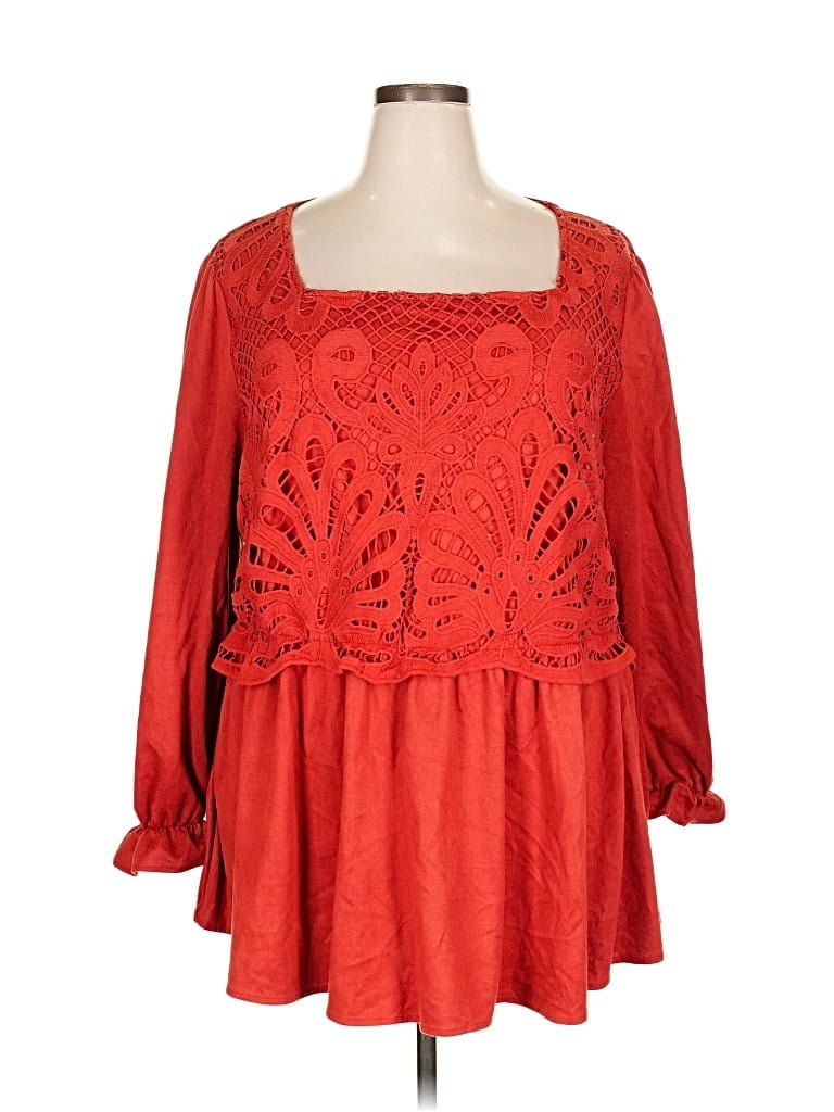 Pre-owned Bloomchic Casual Dress In Red