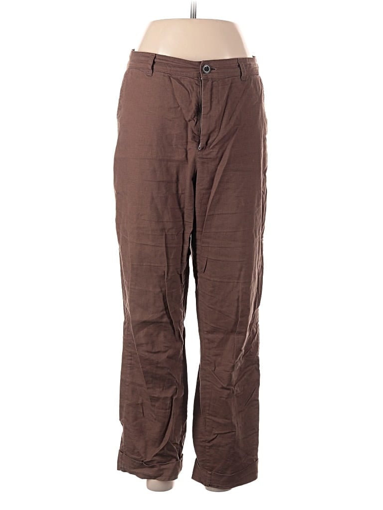 Pre-owned Uniqlo Casual Pants In Brown