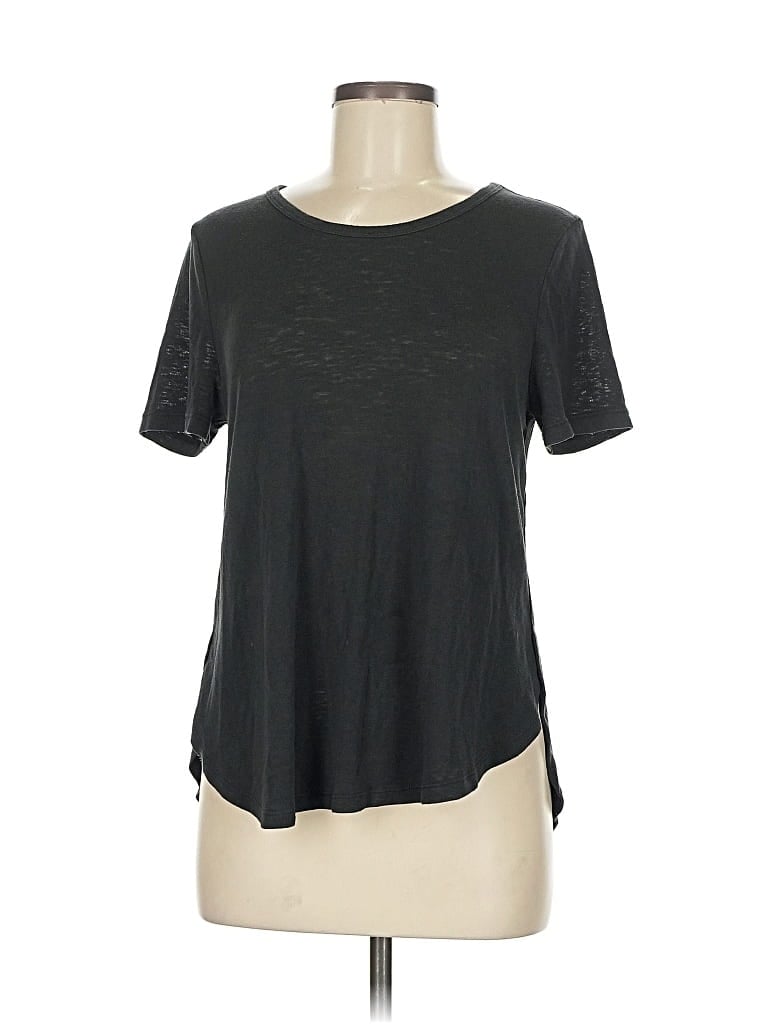 Pre-owned Athleta Short Sleeve T-shirt In Gray