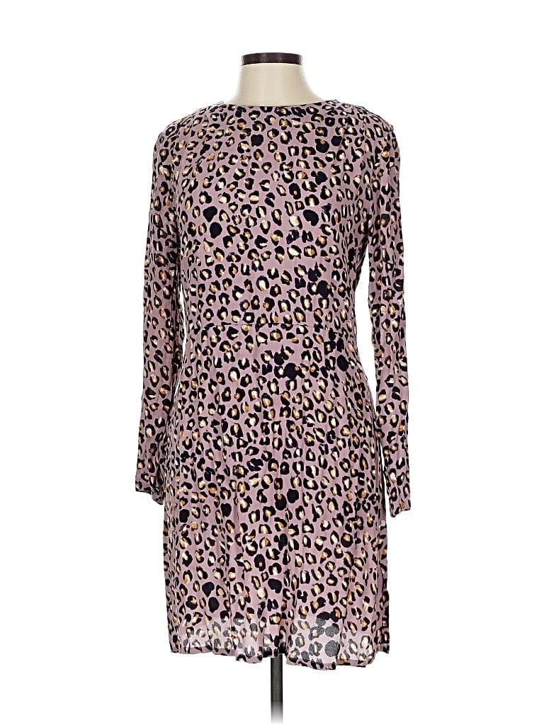 Pre-owned H&m Casual Dress In Brown