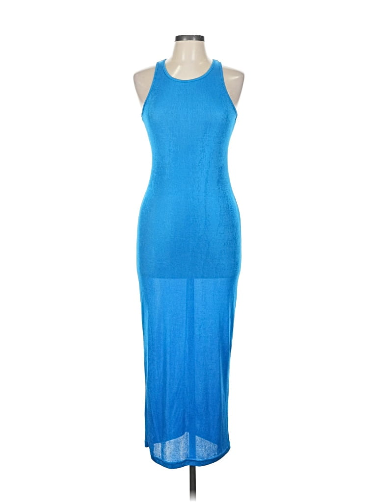 Pre-owned Lioness Casual Dress In Blue