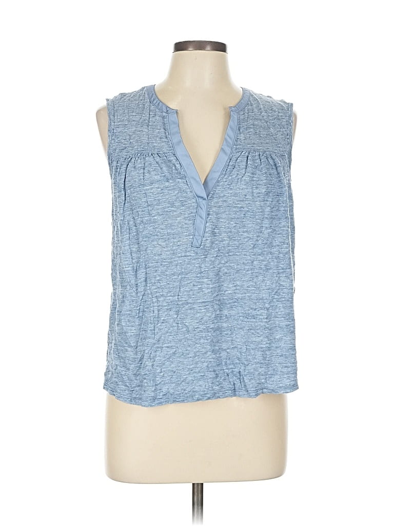 Pre-owned Gap Sleeveless T-shirt In Blue