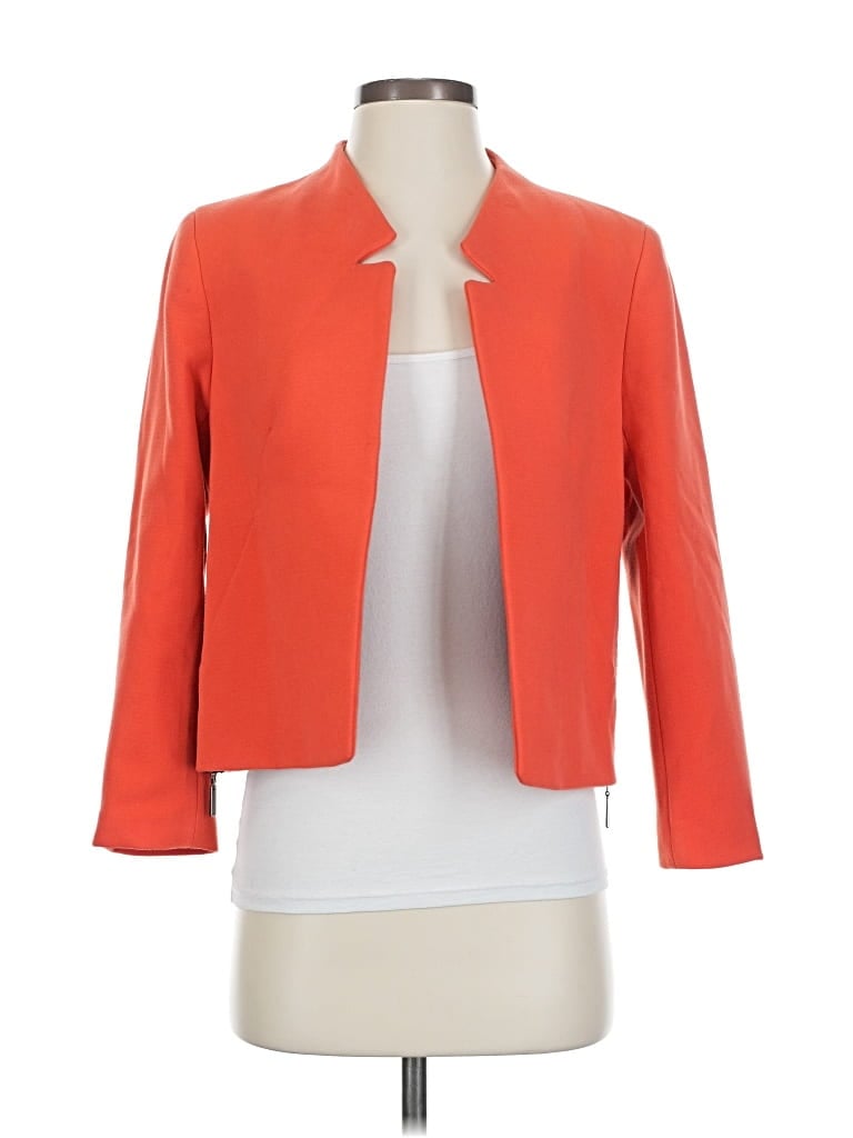 Pre-owned Rachel Rachel Roy Blazer Jacket In Orange