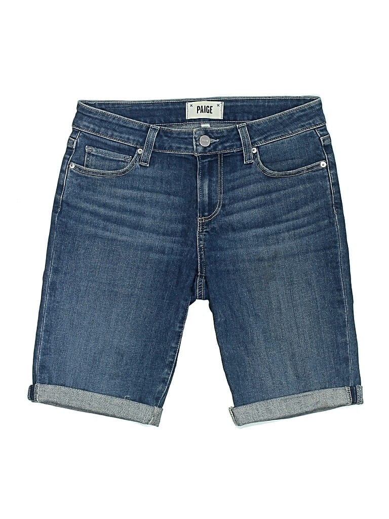 Pre-owned Paige Denim Shorts In Blue