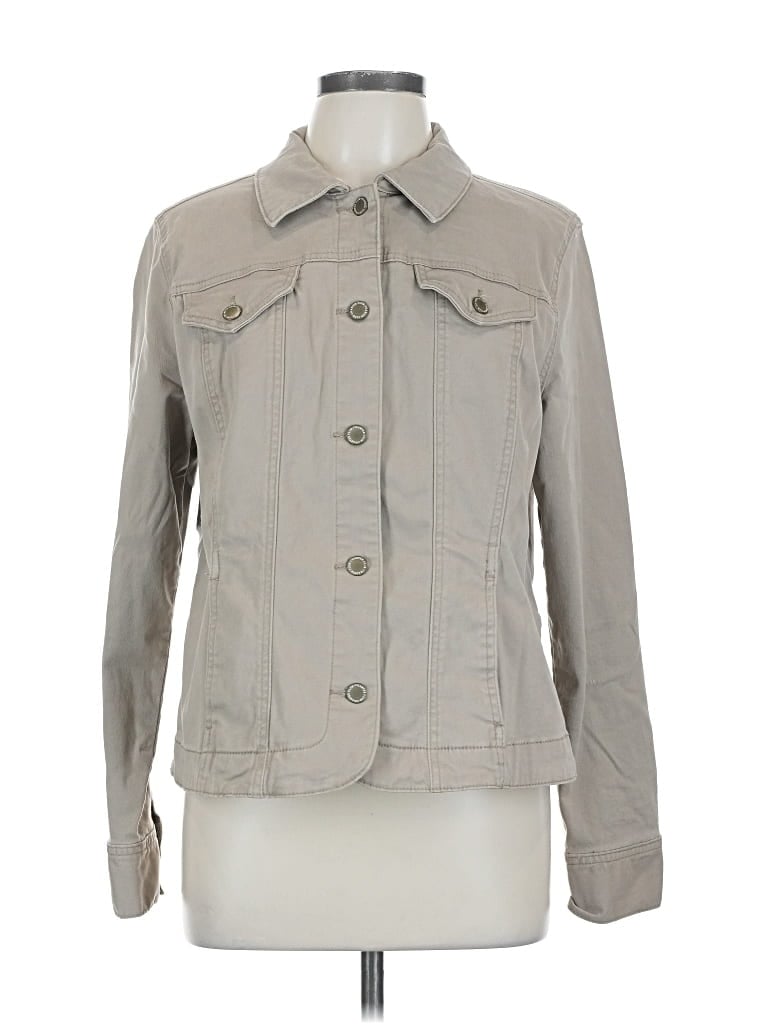 Pre-owned Charter Club Jacket In Gray