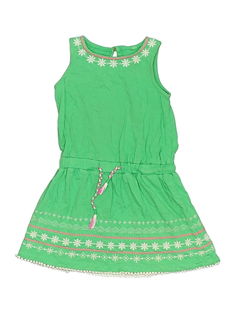 Pre-owned Boden Kids' Dress In Green