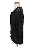 Ella Moss 100% Rayon Black 3/4 Sleeve Blouse Size M - photo 5