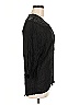 Ella Moss 100% Rayon Black 3/4 Sleeve Blouse Size M - photo 4