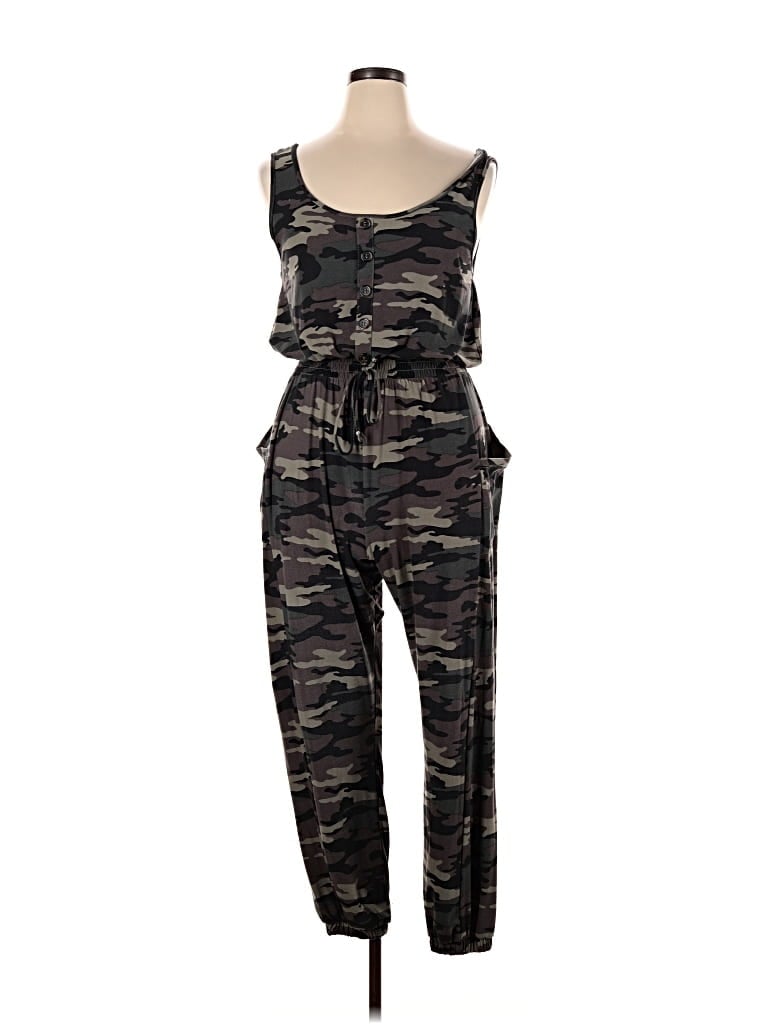 Pre-owned J For Justify Jumpsuit In Gray