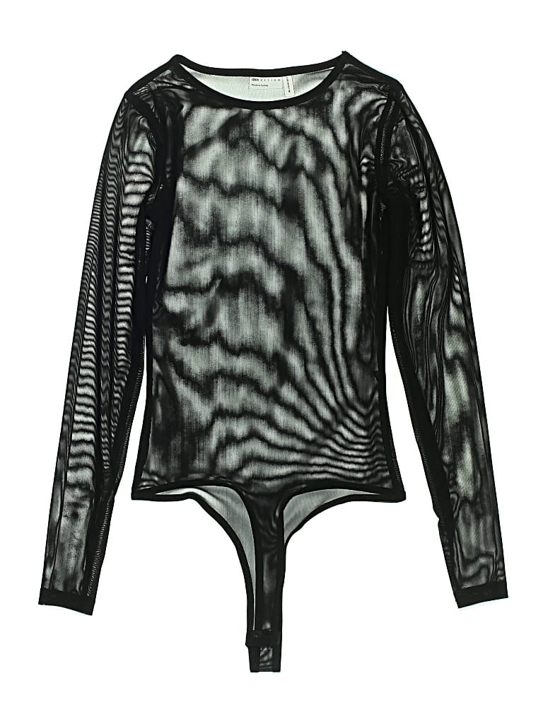 Pre-owned Asos Design Bodysuit In Black