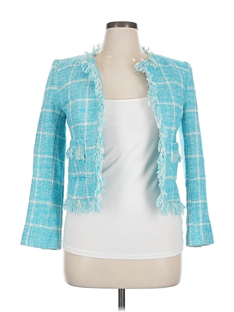 Pre-owned L'agence Blazer Jacket In Blue