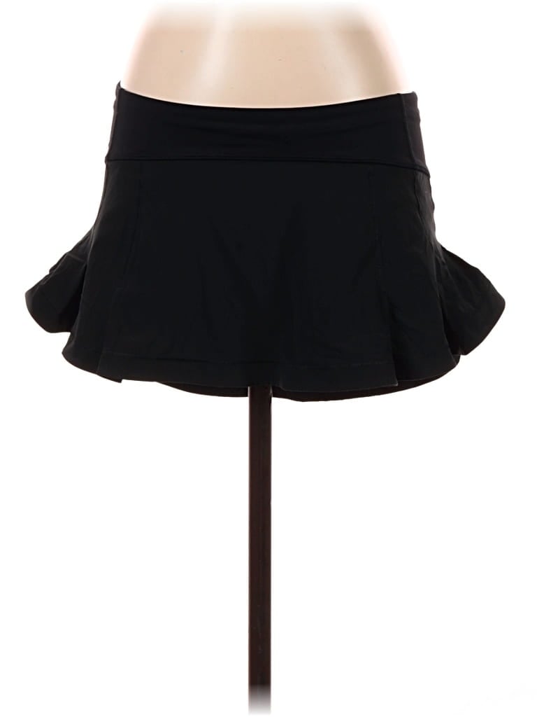 Pre-owned Lululemon Athletica Active Skirt In Black