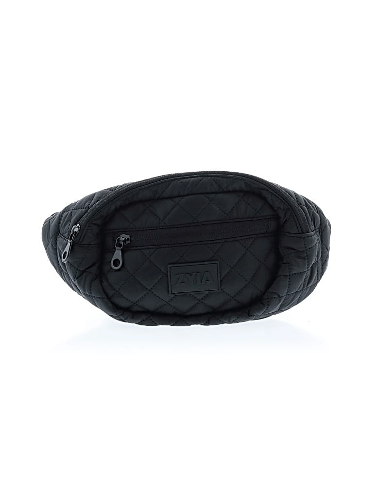 Pre-owned Zyia Active Belt Bag In Black
