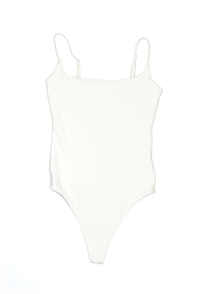 Pre-owned Babaton Bodysuit In White