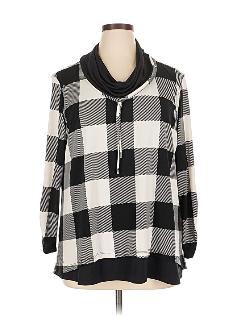 Pre-owned Multiples Pullover Sweater In Black