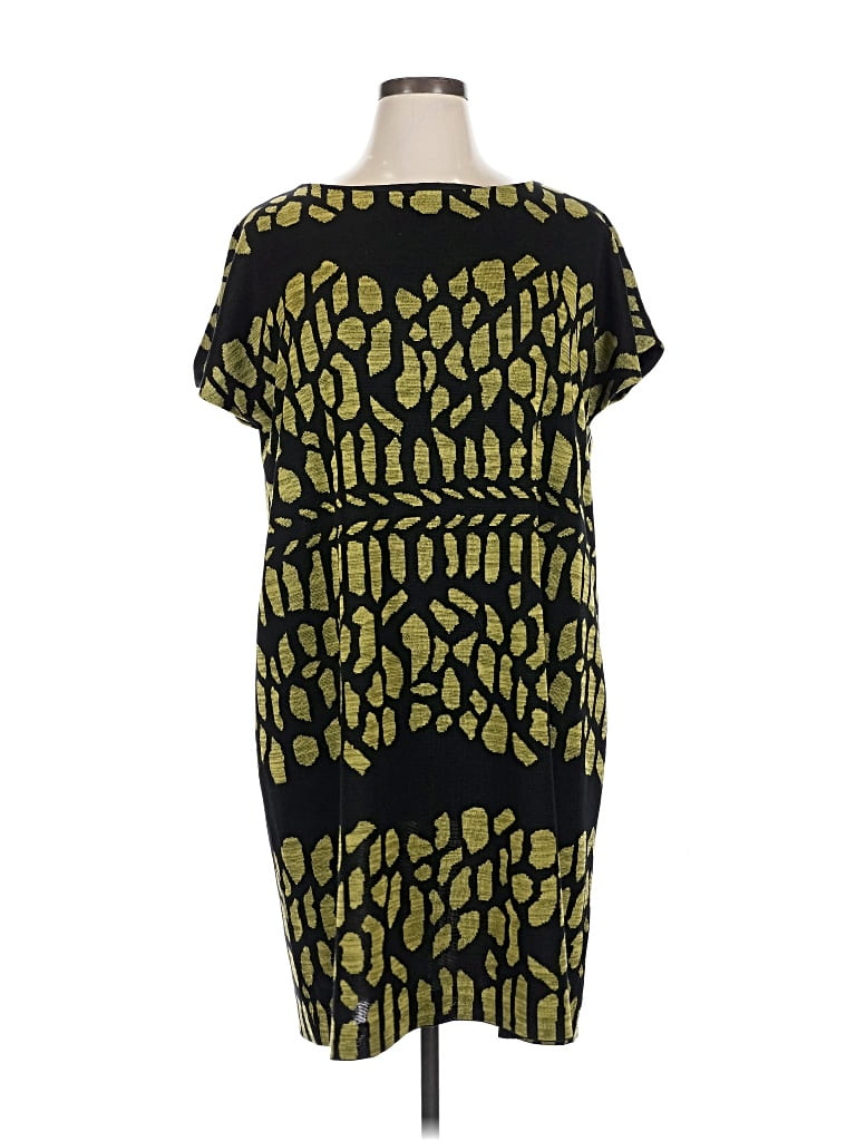 Pre-owned Misook Casual Dress In Green