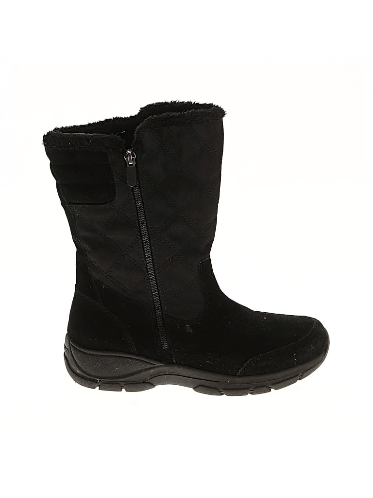 Pre-owned Lands' End Boots In Black