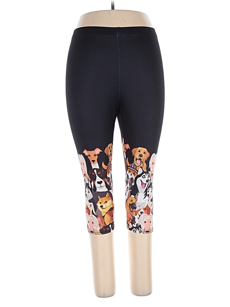 Pre-owned Unbranded Leggings In Black