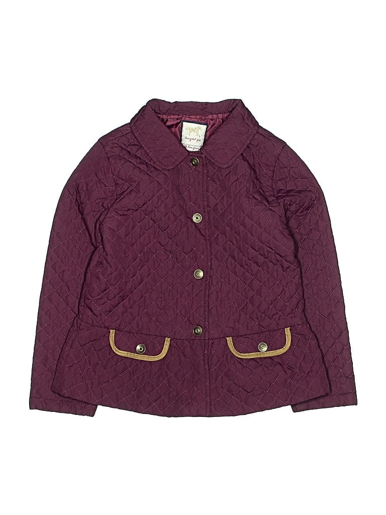 Pre-owned Assorted Brands Kids' Jacket In Burgundy