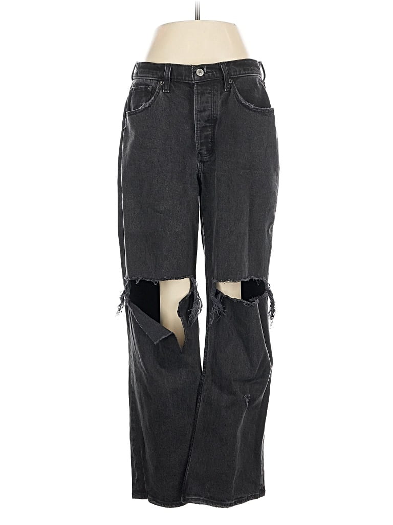 Pre-owned Abercrombie & Fitch Jeans In Black