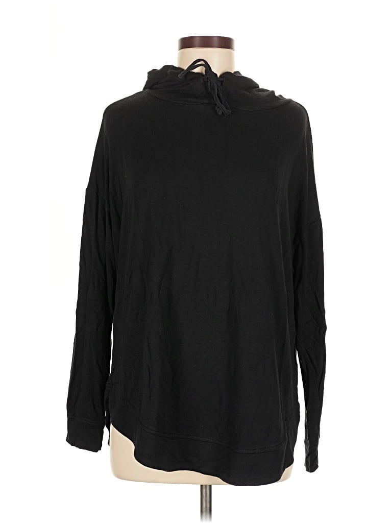 Pre-owned Lou & Grey For Loft Turtleneck Sweater In Black
