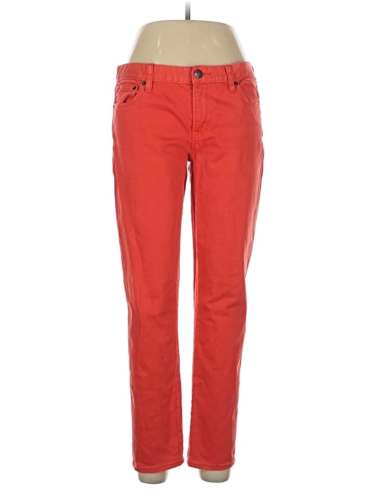 Pre-owned J.crew Factory Store Jeans In Red