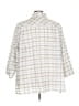 misook Silver White 3/4 Sleeve Blouse Size 3X - photo 2
