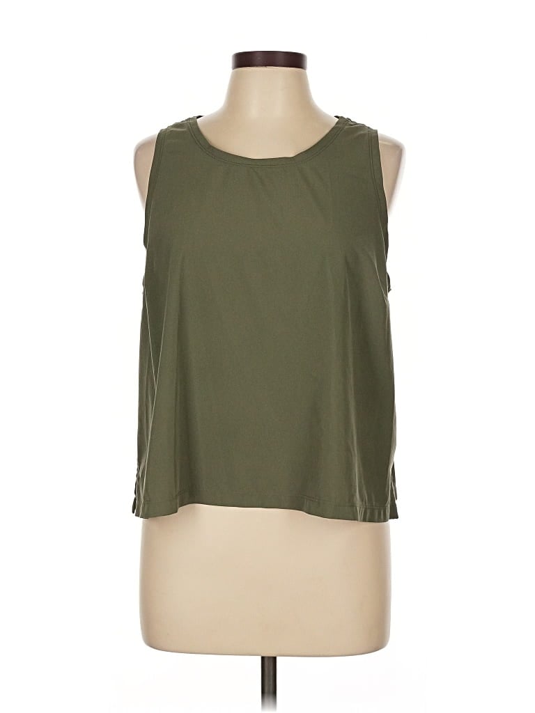 Pre-owned Active By Old Navy Sleeveless Blouse In Green