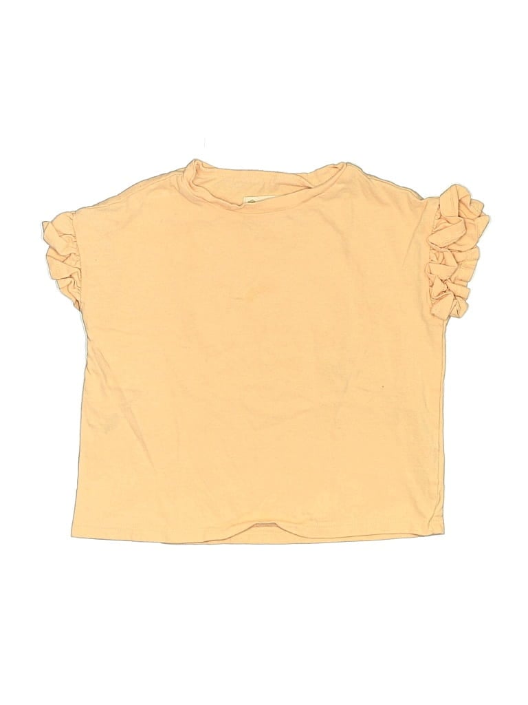 Pre-owned Tucker + Tate Kids' Short Sleeve T-shirt In Yellow