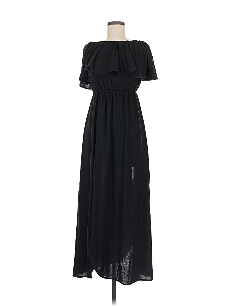 Pre-owned Sarin Mathews Casual Dress In Black