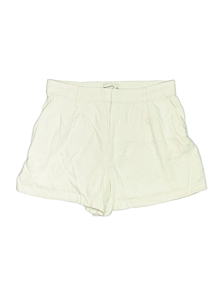 Pre-owned Abercrombie & Fitch Shorts In White