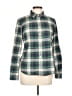 J.Crew Plaid Green Long Sleeve Button-Down Shirt Size 10 - photo 1