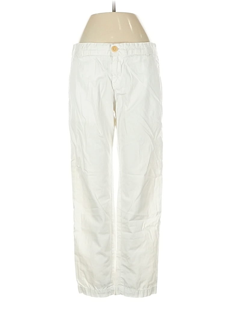 Pre-owned Current Elliott Casual Pants In White
