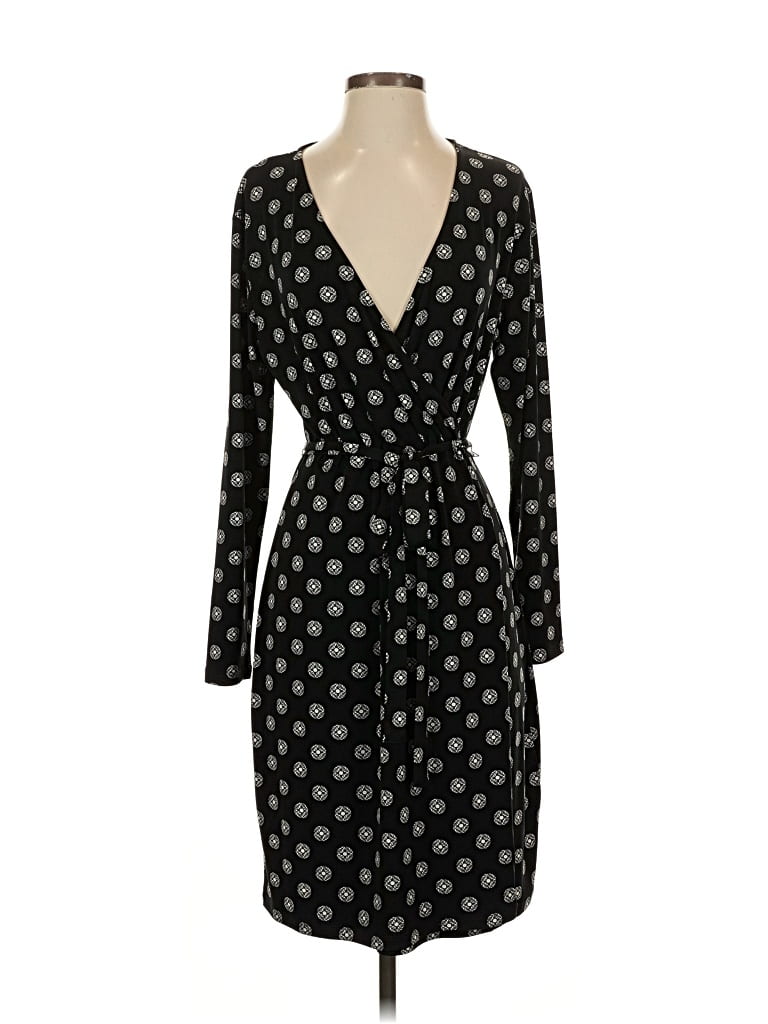 Pre-owned Brooks Brothers 346 Casual Dress In Black