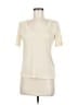 L'Agence Ivory Short Sleeve Top Size Med (2) - photo 1