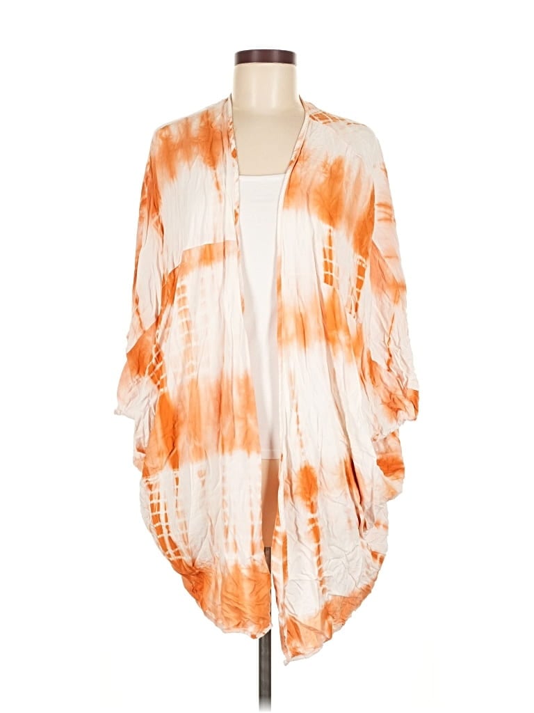 Pre-owned Bluivy Kimono In Orange