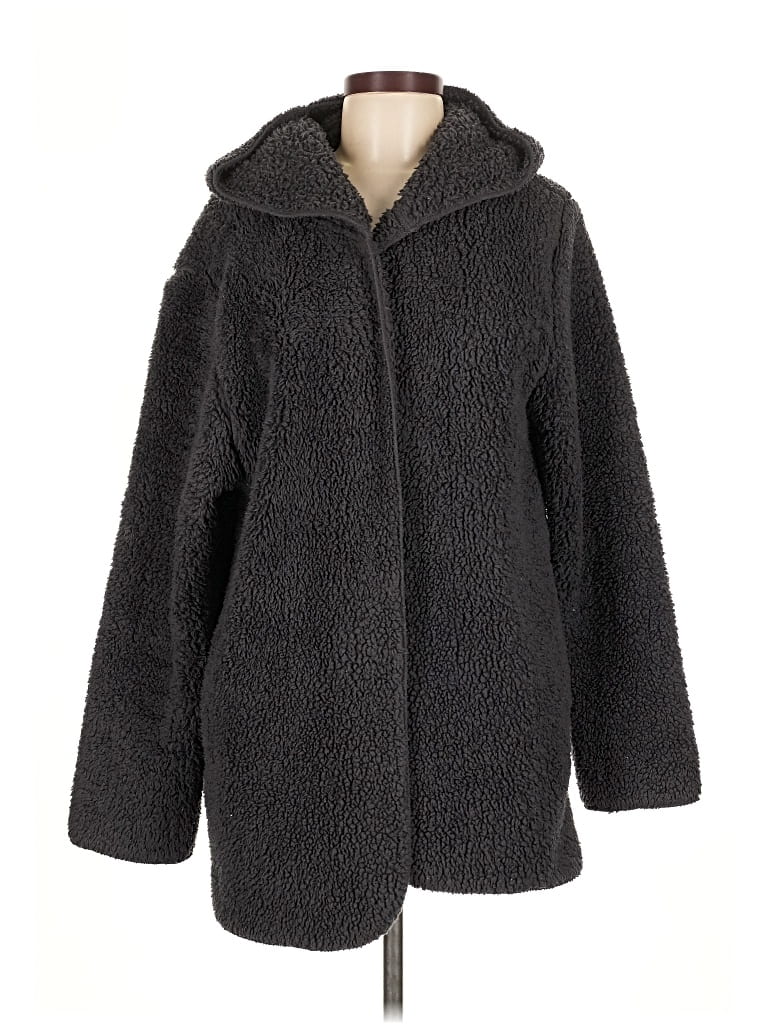 Pre-owned Victoria's Secret Pink Coat In Gray