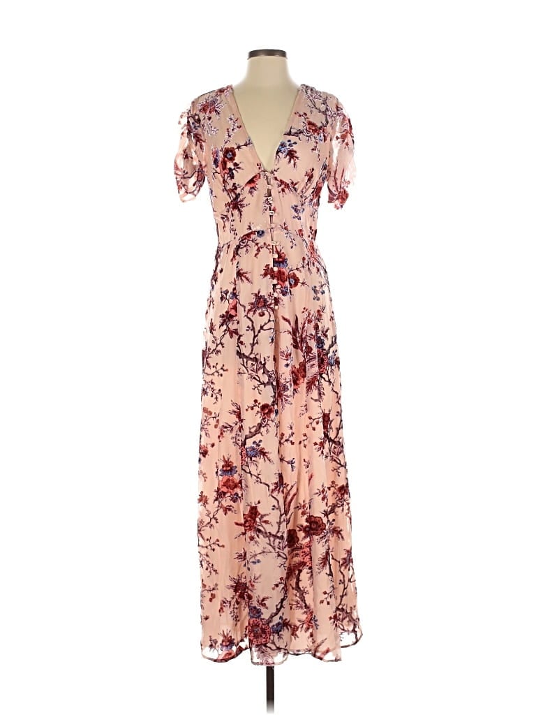 Pre-owned Willow & Clay Casual Dress In Pink